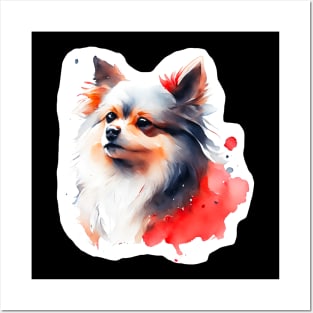 Cute Pomeranian Posters and Art